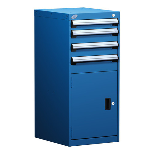 4-Drawer Compact Modular Drawer Cabinet 18'' W x 21''D - L3ABD-4015L3
