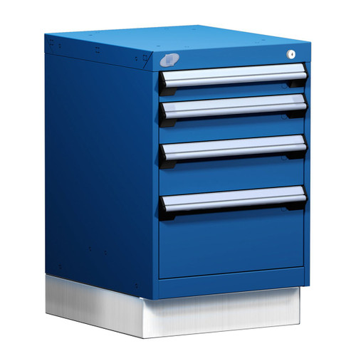 4-Drawer Compact Modular Drawer Cabinet 18'' W x 21''D - L3ABD-2403L3D