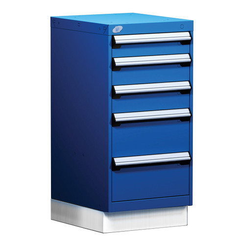 5-Drawer Compact Modular Drawer Cabinet 18'' W x 21''D - L3ABD-3420D 5-Drawer Compact Modular Drawer Cabinet 18'' W x 21''D - L3ABD-3420D
