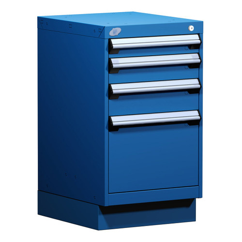 4-Drawer Compact Modular Drawer Cabinet 18'' W x 21''D - L3ABD-2820L3C 4-Drawer Compact Modular Drawer Cabinet 18'' W x 21''D - L3ABD-2820L3C