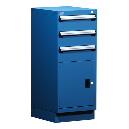 3-Drawer Compact Modular Drawer Cabinet 18'' W x 21''D - L3ABD-4018L3C