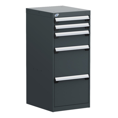 5-Drawer Compact Modular Drawer Cabinet 18'' W x 21''D - L3ABD-4047