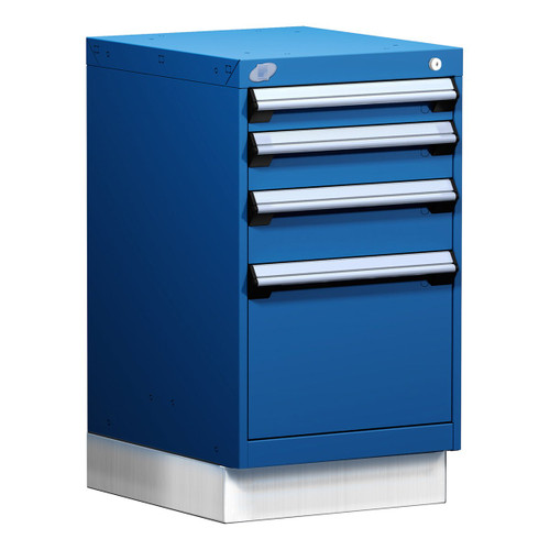 4-Drawer Compact Modular Drawer Cabinet 18'' W x 21''D - L3ABD-2820L3D 4-Drawer Compact Modular Drawer Cabinet 18'' W x 21''D - L3ABD-2820L3D