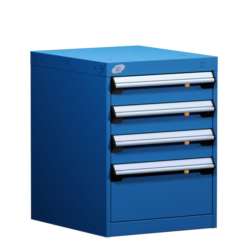 4-Drawer Compact Modular Drawer Cabinet 18'' W x 21''D - L3ABD-2410B