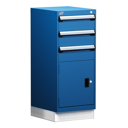 3-Drawer Compact Modular Drawer Cabinet 18'' W x 21''D - L3ABD-4018L3D