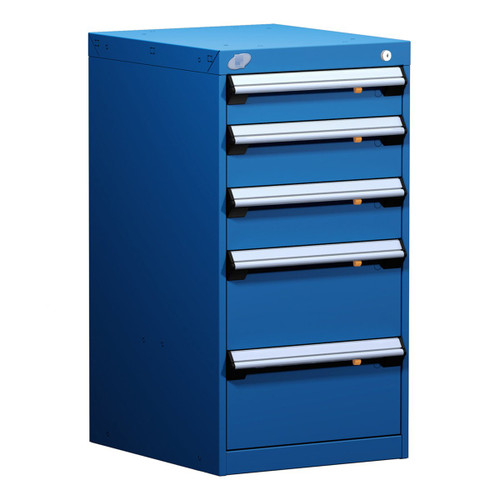 5-Drawer Compact Modular Drawer Cabinet 18'' W x 21''D - L3ABD-3419L3B