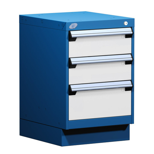 3-Drawer Compact Modular Drawer Cabinet 18'' W x 21''D - L3ABD-2416L3C 3-Drawer Compact Modular Drawer Cabinet 18'' W x 21''D - L3ABD-2416L3C