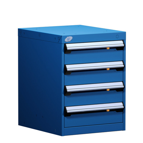4-Drawer Compact Modular Drawer Cabinet 18'' W x 21''D - L3ABD-2402B