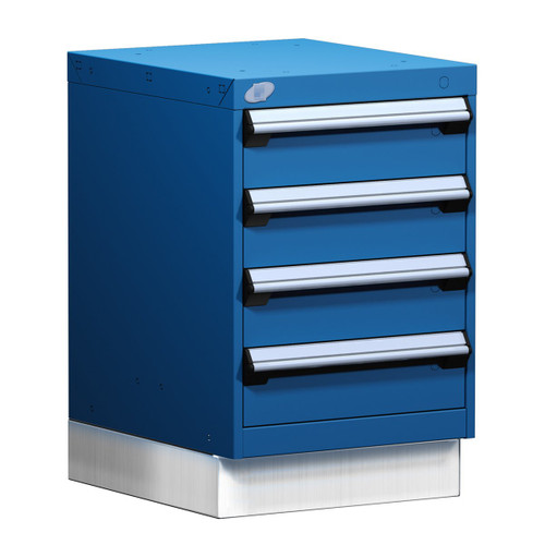 4-Drawer Compact Modular Drawer Cabinet 18'' W x 21''D - L3ABD-2402D