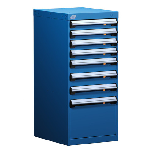 8-Drawer Compact Modular Drawer Cabinet 18'' W x 21''D - L3ABD-4012B