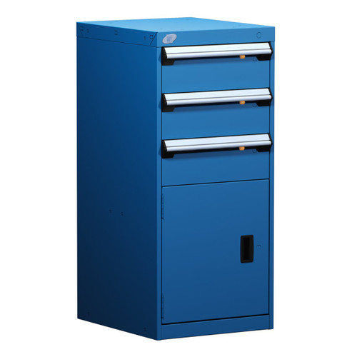 3-Drawer Compact Modular Drawer Cabinet 18'' W x 21''D - L3ABD-4018B