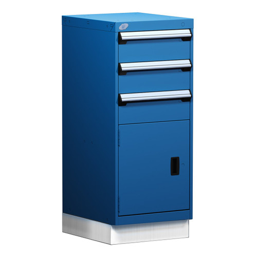 3-Drawer Compact Modular Drawer Cabinet 18'' W x 21''D - L3ABD-4018D