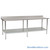 Stainless Steel Table 120''W x 24''D x 35.13''H - T24120SEM-BS