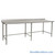 Stainless Steel Top Table 24''W x 120''D x 35.13''H - T24120GTEB-BS