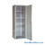 Security Locker, 22" W x 18" D x 72" H, Solid Door, 1 Adjustable Shelf, Key Lock