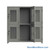 Heavy Duty Lockers, 72" W x 24" D x 75" H, 3 Columns, 2 Tiers, Ventilated Door, Digital Lock