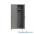 Heavy Duty Lockers, 36" W x 18" D x 75" H, 2 Columns, 1 Tier, Solid Door, Padlock Hasp