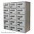 Cell Phone Locker, 27" W x 12" D x 30.5" H, Wall Mount, 3 Columns, Digital Lock
