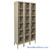 Clear Door Lockers 36''W x 12''D x 78''H - UESVP3228-6PT