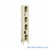 See Through Lockers, 12" W x 15" D x 78" H, 1 Column, 2 Tiers, Combination Lock, Assembled