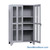Heavy Duty Storage Cabinets, 60" W x 30" D, Three Adjustable Shelves, Perforated Door
