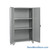 Heavy Duty Storage Cabinets, 60" W x 30" D, Two Adjustable Shelves, Solid Steel Door