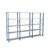 Heavy Duty Metal Shelving, 136" W x 18" D x 87" H, Open Shelving, 5 Adjustable Shelfs, Heavy-Duty