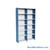 Heavy Duty Metal Shelving, 76" W x 18" D x 123" H, Closed Shelving, 6 Adjustable Shelves, Extra Heavy-Duty