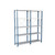 Heavy Duty Metal Shelving, 76" W x 18" D x 87" H, Open Shelving, 5 Adjustable Shelfs, Extra Heavy-Duty