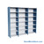 Heavy Duty Metal Shelving, 137.25" W x 24" D x 123" H, Closed Shelving, 7 Adjustable Shelfs, Extra Heavy-Duty