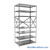Metal Storage Shelves, 24" W x 48" D x 87" H, Open Back & Sides, Extra Heavy-Duty, 8 Adjustable Shelfs