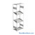 FIFO Shelving, 18" W x 30" D x 75" H, 6 Shelves, 4 (Adjustable) Shelves, Flat Top/Bottom Shelves, Includes Kit
