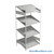 FIFO Shelving, 30" W x 42" D x 75" H, 6 Shelves, 4 (Adjustable) Shelves, Sloped Top/Bottom Shelves, No Kit
