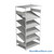 FIFO Shelving, 30" W x 42" D x 87" H, 6 Shelves, 6 (Adjustable) Shelves, Flat Top/Bottom Shelves, No Kit