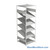FIFO Shelving, 30" W x 30" D x 75" H, 6 Shelves, 6 (Adjustable) Shelves, Flat Top/Bottom Shelves, No Kit