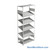 FIFO Shelving, 18" W x 36" D x 75" H, 6 Shelves, 6 (Adjustable) Shelves, Flat Top/Bottom Shelves, Includes Kit