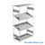 FIFO Shelving, 24" W x 48" D x 75" H, 6 Shelves, 4 (Adjustable) Shelves, Flat Top/Bottom Shelves, No Kit