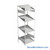 FIFO Shelving, 24" W x 30" D x 75" H, 6 Shelves, 4 (Adjustable) Shelves, Sloped Top/Bottom Shelves, Includes Kit