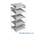 FIFO Shelving, 24" W x 42" D x 87" H, 6 Shelves, 5 (Adjustable) Shelves, Sloped Top/Bottom Shelves, Includes Kit