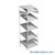 FIFO Shelving, 24" W x 30" D x 75" H, 6 Shelves, 5 (Adjustable) Shelves, Sloped Top/Bottom Shelves, No Kit