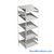 FIFO Shelving, 24" W x 36" D x 75" H, 6 Shelves, 5 (Adjustable) Shelves, Sloped Top/Bottom Shelves, No Kit