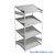 FIFO Shelving, 30" W x 48" D x 87" H, 6 Shelves, 4 (Adjustable) Shelves, Sloped Top/Bottom Shelves, No Kit