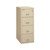 FireKing Vertical File Cabinets, 17.75" W x 31.5" D x 52.75" H, 4 Drawers