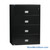 Fireproof Lateral File Cabinet, 38.75" W x 54.75" H, 4 Drawers