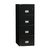 Fireproof Vertical File Cabinet, 20" W x 25" D x 54" H, Legal Document Storage, 4 Drawers