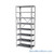 Industrial Shelving Units, 36" W x 18" D x 87" H, Starter, Open Back & Sides, Medium-Duty, 8 Adjustable Shelfs Industrial Shelving Units, 36" W x 18" D x 87" H, Starter, Open Back & Sides, Medium-Duty, 8 Adjustable Shelfs
