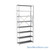 Industrial Shelving Units, 48" W x 12" D x 87" H, Adder, Open Back & Sides, Heavy-Duty, 8 Adjustable Shelfs