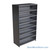 Industrial Shelving Units, 48" W x 24" D x 87" H, Adder, Closed Back & Sides, Medium-Duty, 8 Adjustable Shelfs