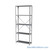 Industrial Shelving Units, 48" W x 12" D x 87" H, Starter, Open Back & Sides, Medium-Duty, 5 Adjustable Shelfs Industrial Shelving Units, 48" W x 12" D x 87" H, Starter, Open Back & Sides, Medium-Duty, 5 Adjustable Shelfs