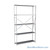 Industrial Shelving Units, 36" W x 12" D x 87" H, Adder, Open Back & Sides, Heavy-Duty, 5 Adjustable Shelfs